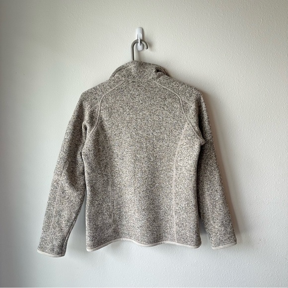 Patagonia // Women's Better Sweater 1/4 Zip Pullover Pelican Size S - Picture 2 of 12